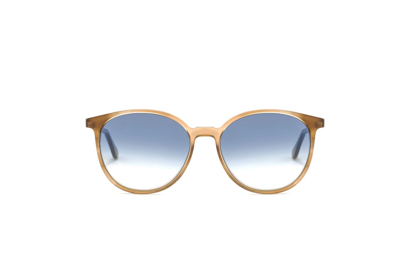 Keren Sun S54 C64 Havana Camel (Blue Gradient Photochromic) (3155)