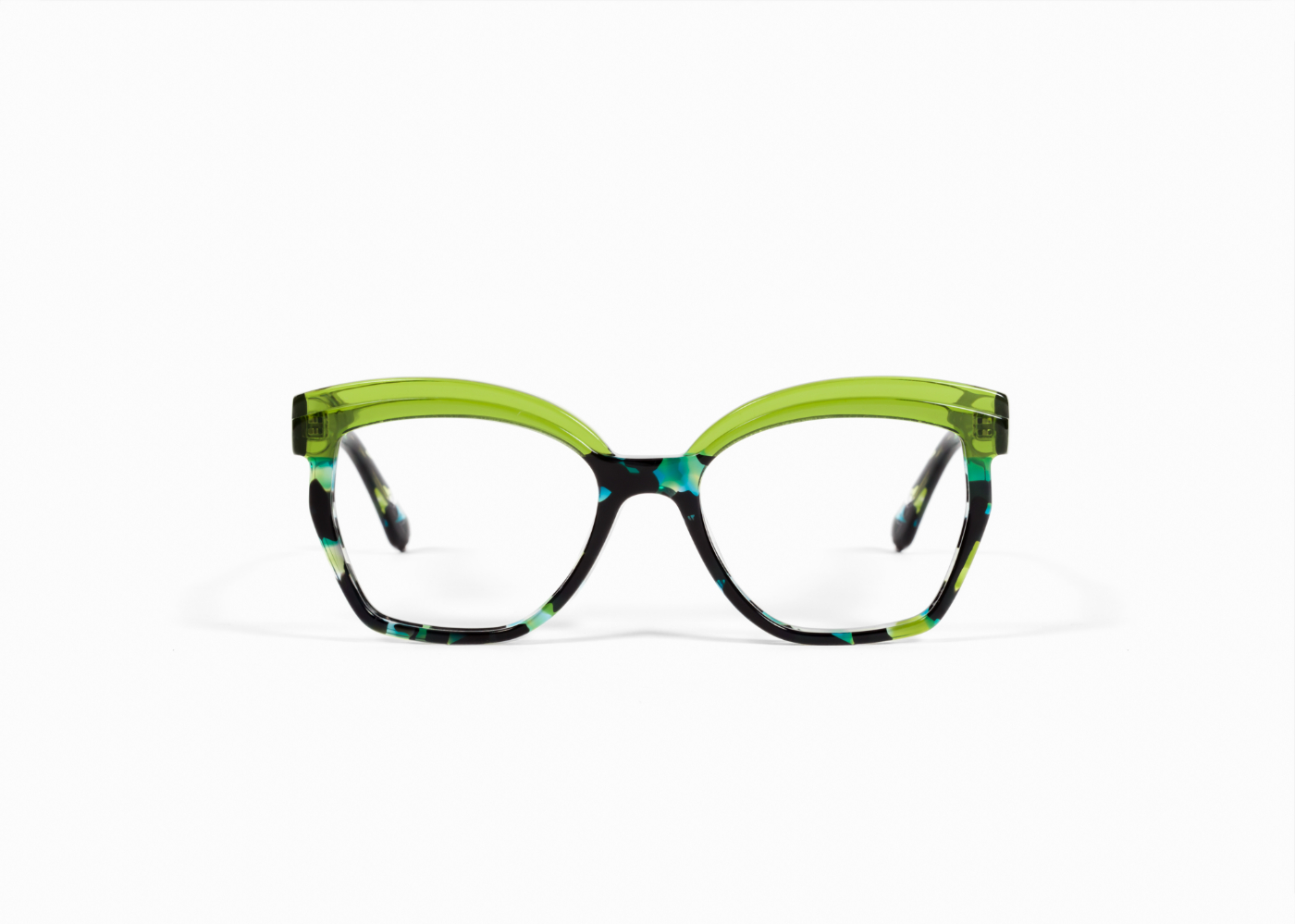 Loren C01 Green Blue Havana