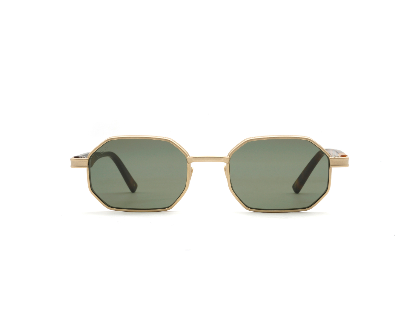 Axum S48 C39 Gold Matt/Havana Maculato (Flat Green g15) (5969)