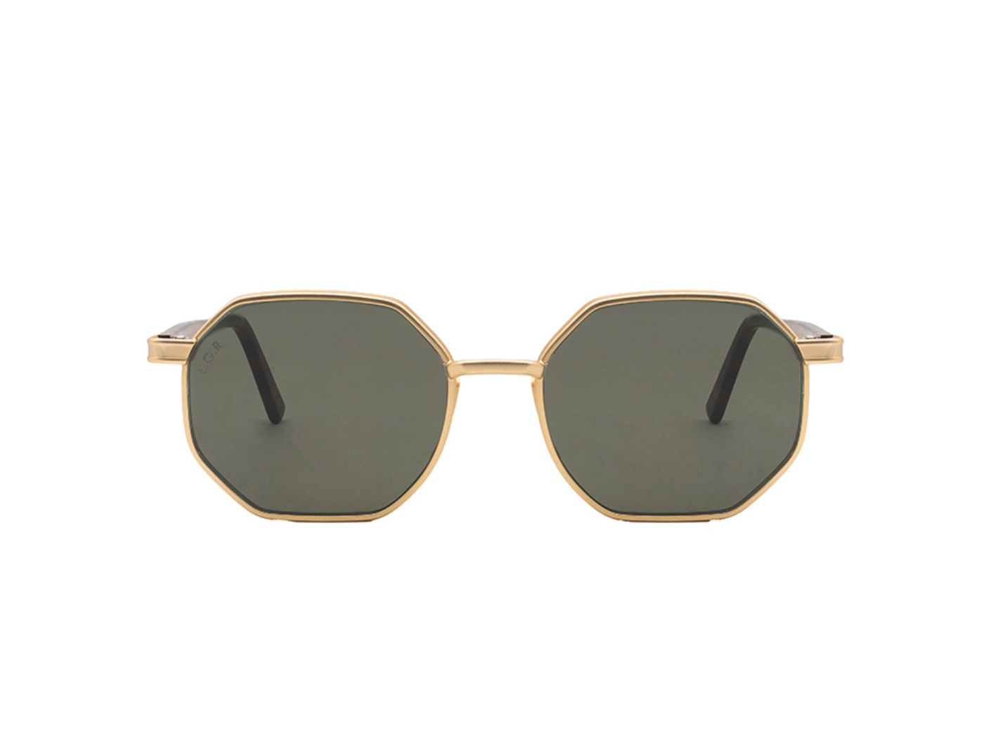 Danakil Sun S50 C39 Gold Matt/Havana Maculato (Flat Green g15) (6344)