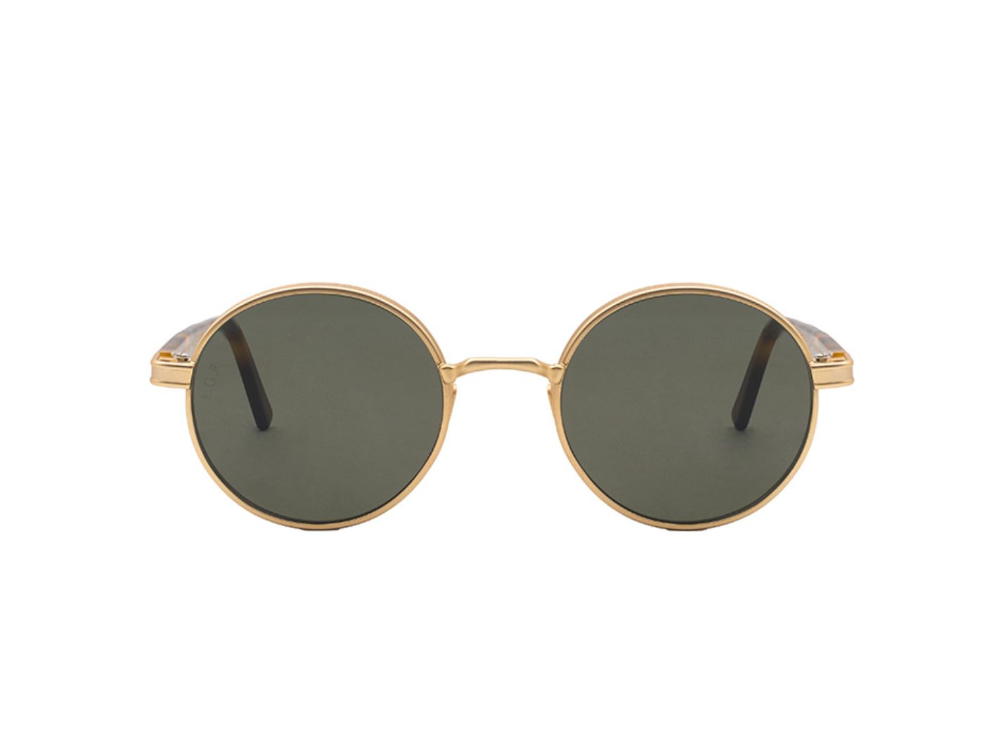 Zelalem Sun S48 C39 Gold Matt/Havana Maculato (Flat Green g15) (6342)