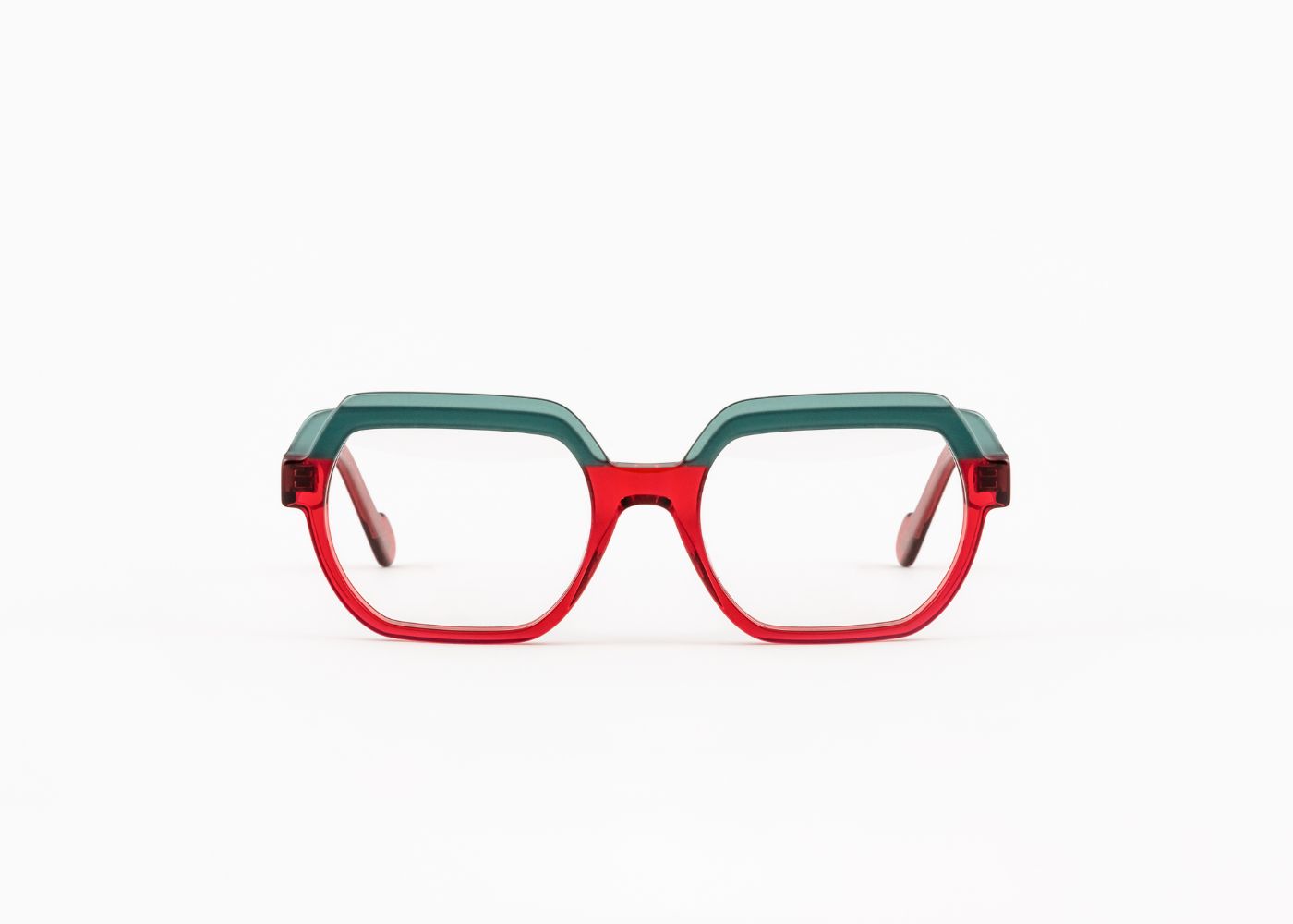 Pandoro C03 Transparent Dark Green Red