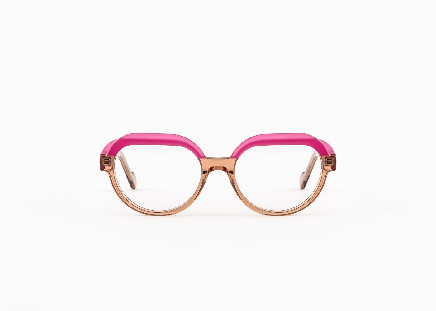 Pinza C03 Transparent Fuchsia Light Brown