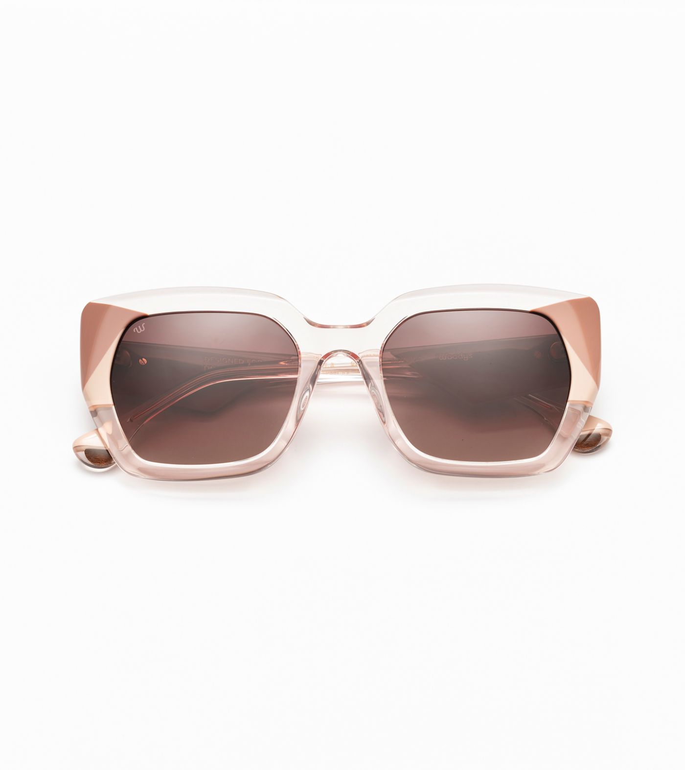 India C04 White/Brown/Pink (Gradient Brown And Grey)