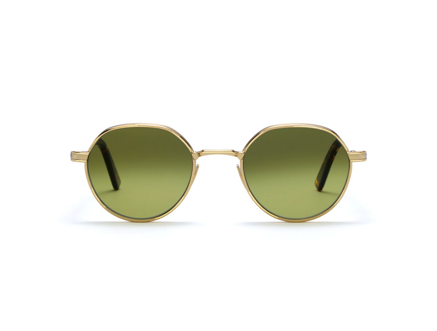 Meknes Sun S51 C09 Gold/Havana Scuro (Green Vintage Gradient Photochromic (Base 2)) (6467)