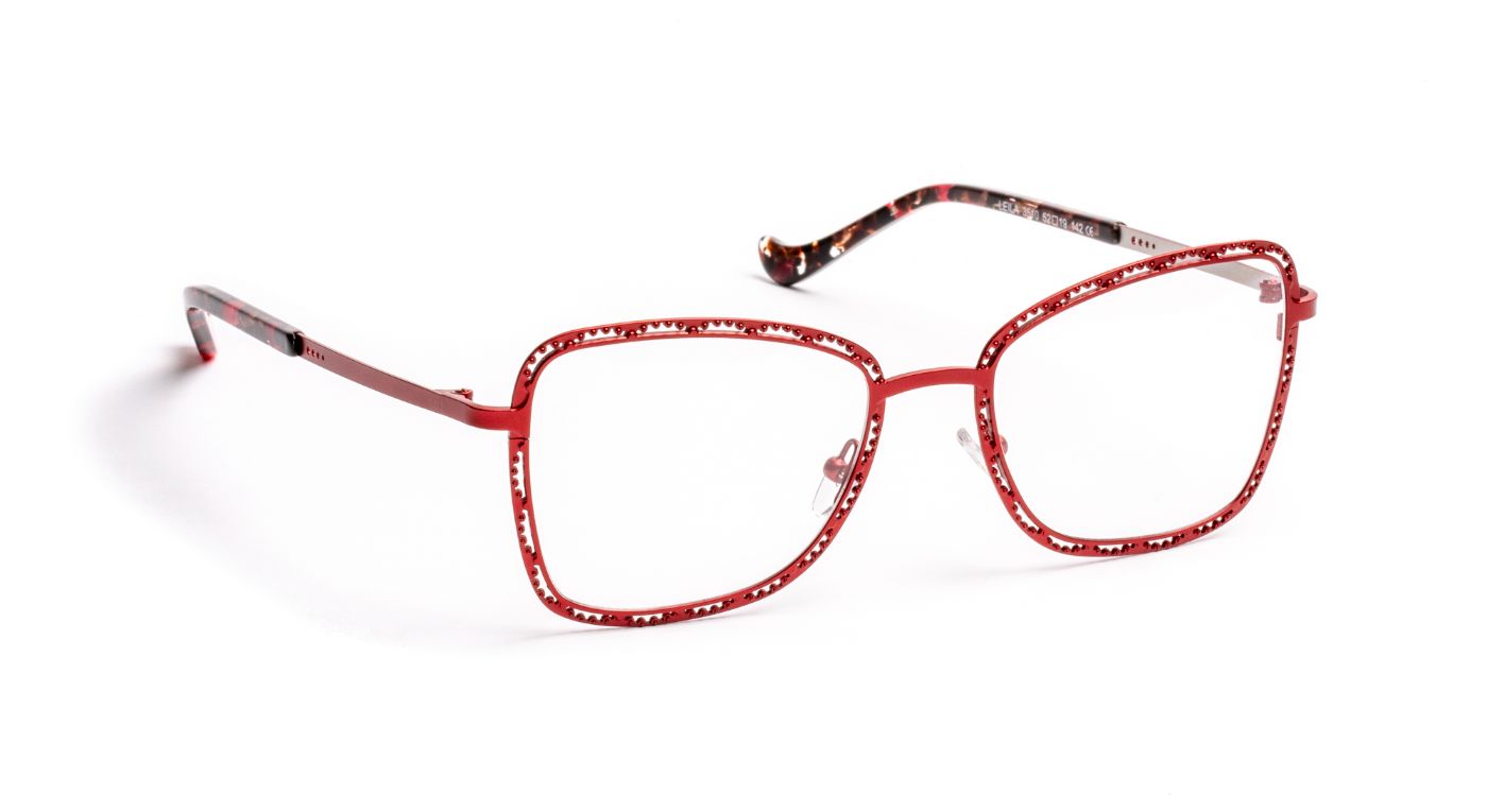 Leila C3510 Red Crimson/Silver