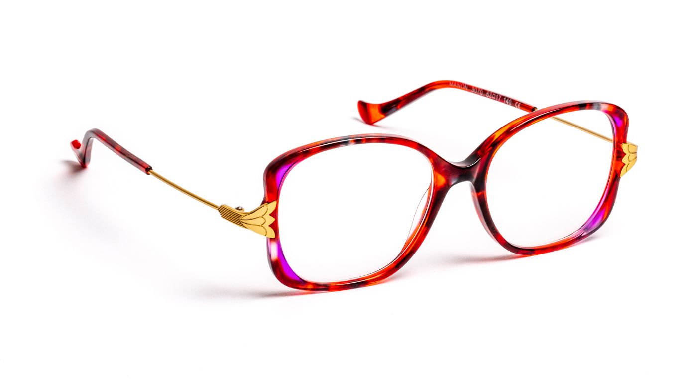 Manon C3070 Red/Purple/Satin Gold