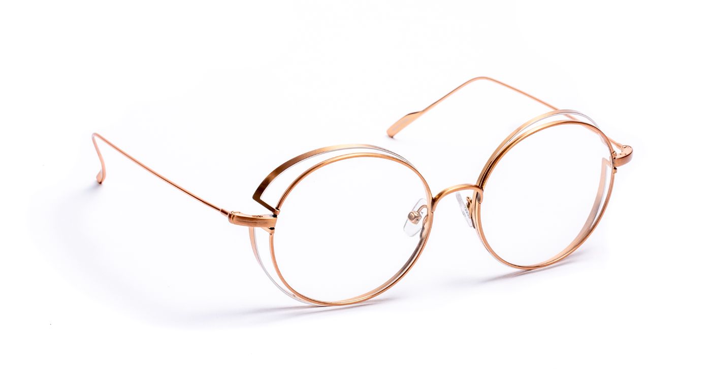 JF2885 C5510 Rose Gold Brushed/White