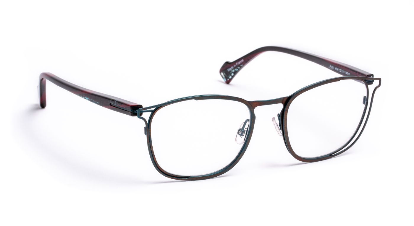 JF2897 C4590 Brown Velvet Burnout Blue