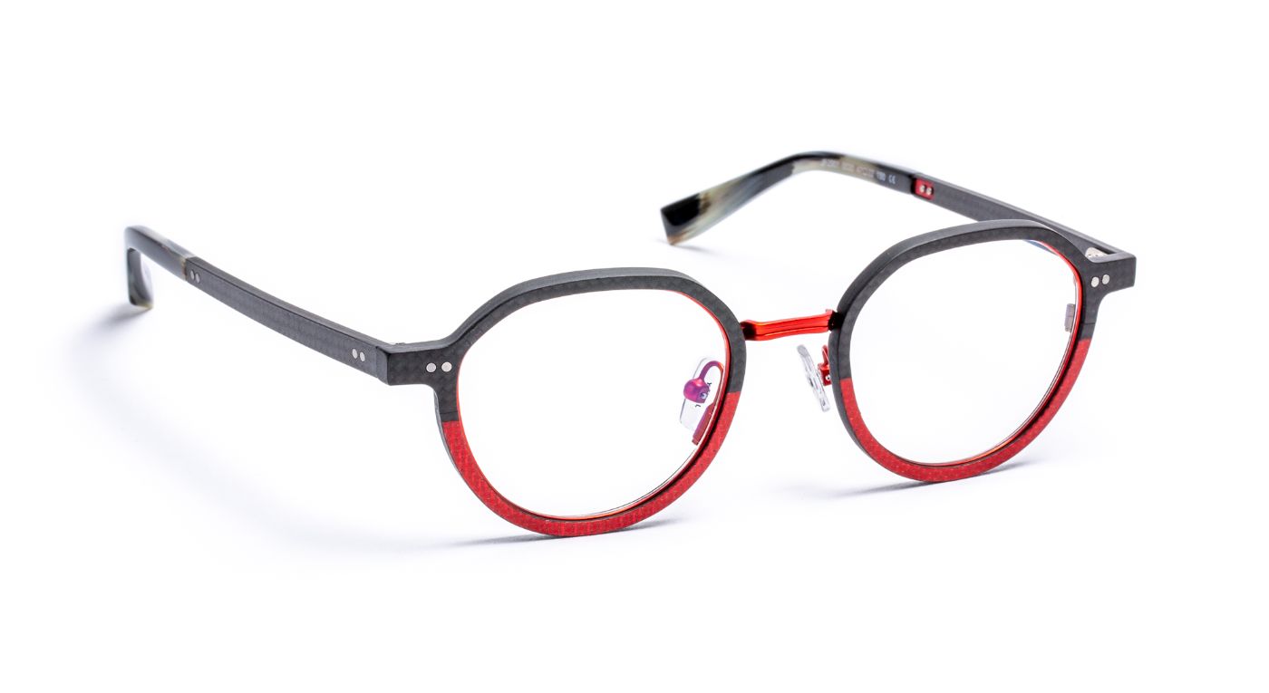 JF2901 C0030 Carbon/Fiber Red/Red