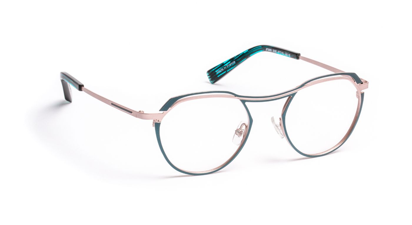 JF2955 C2055 Teal Blue/Rose Gold
