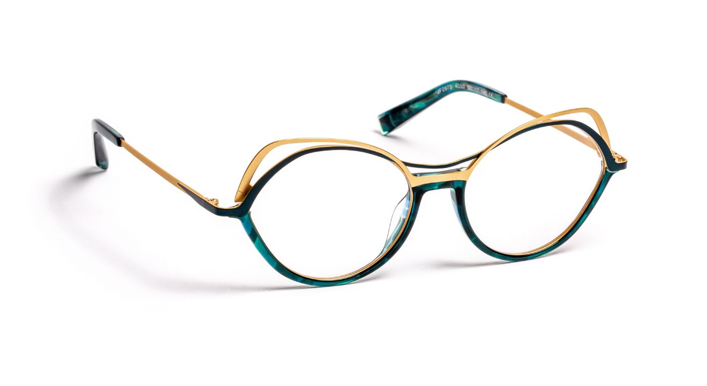 JF2973 C4050 Green/Turquoise/Satin Gold