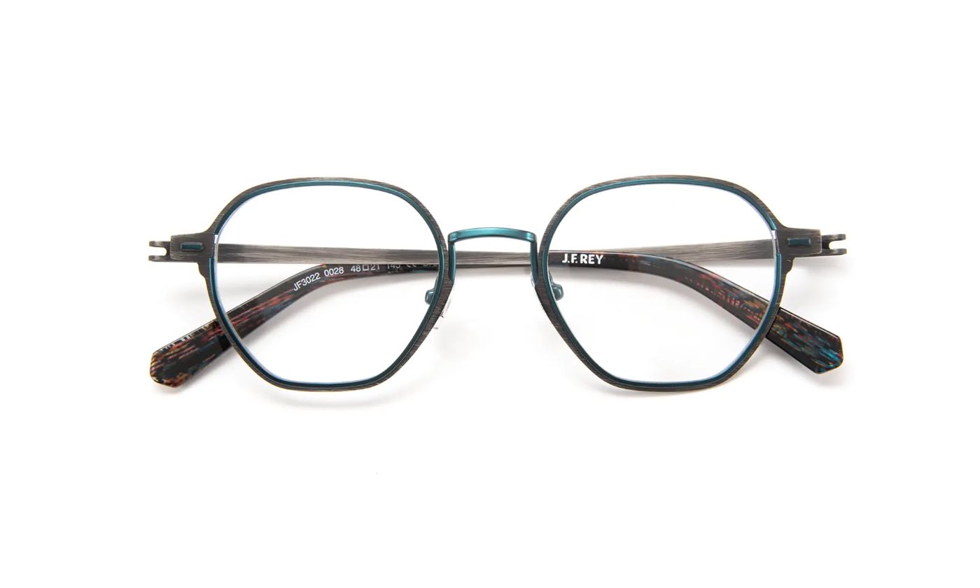 JF3022 C0028 Black Brushed/Blue Turquoise