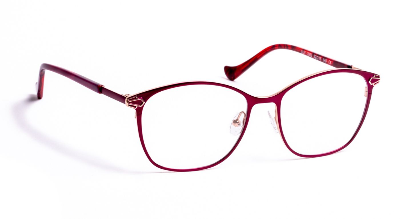 Lily C7055 Plum/Rose Gold Shiny