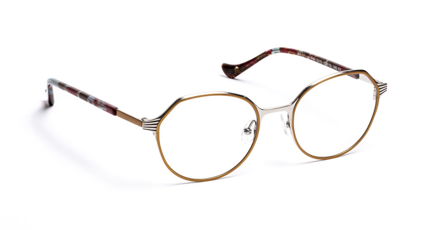 Pia C5015 Satin Gold/Shiny Silver