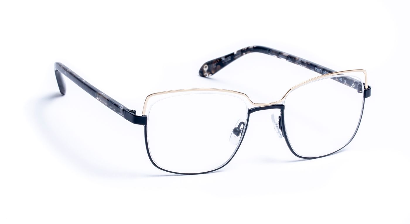 PM070 C5001 White Gold Shiny/Satin Black