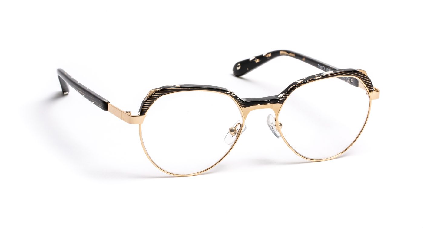 PM072 C0150 Black/Satin Gold/Shiny Gold