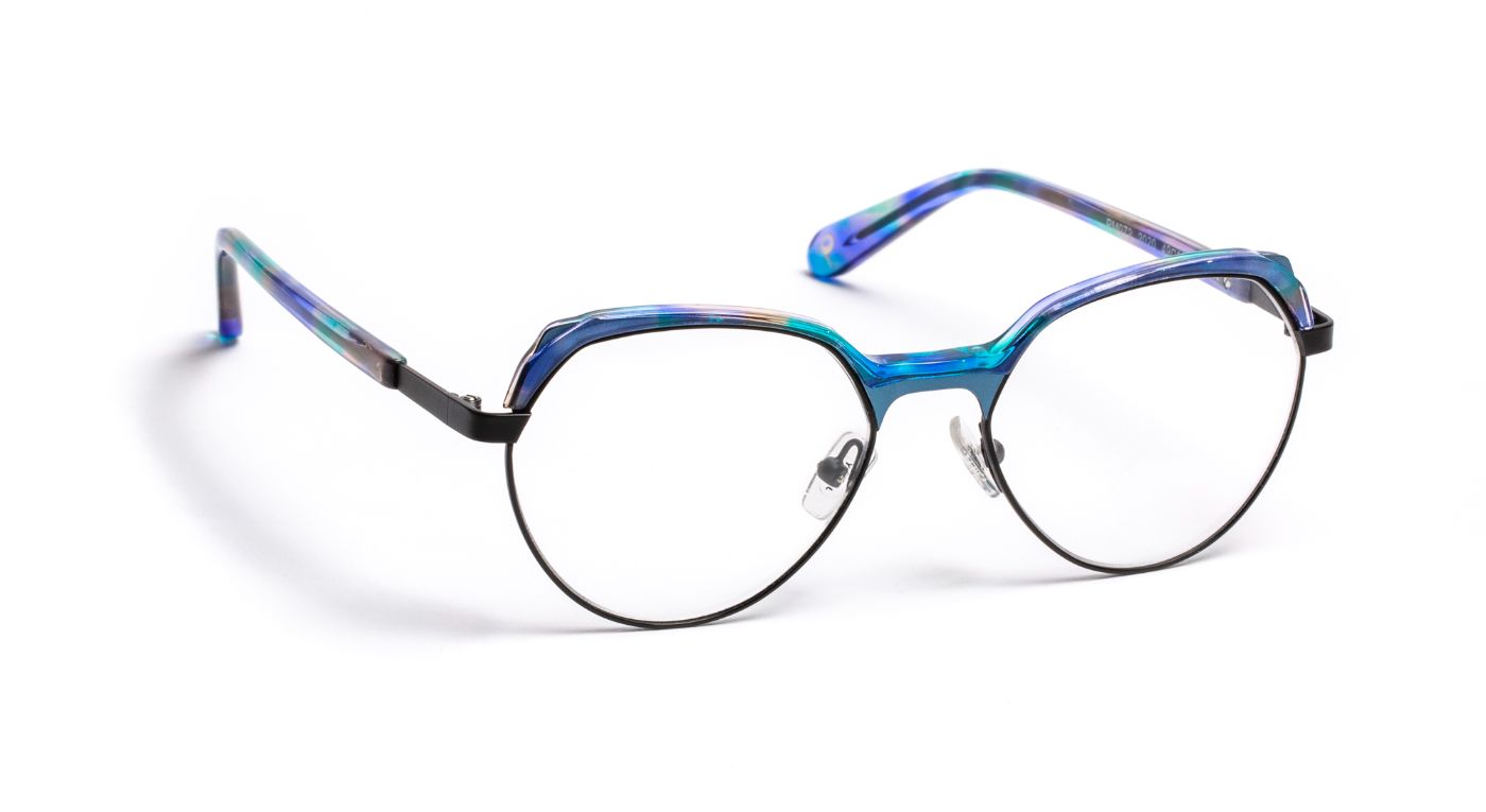 PM072 C2020 Blue Floral/Blue/Black