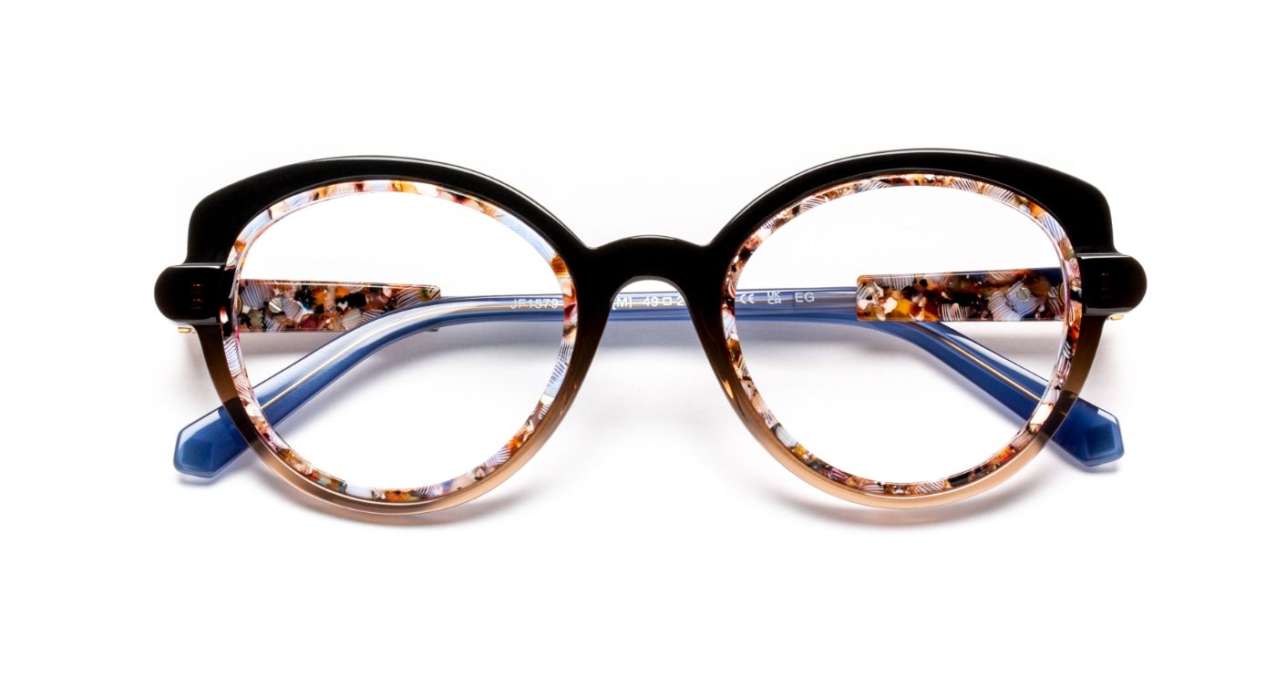 JF1579 C0026 Gradient Black/Blue Tortoiseshell