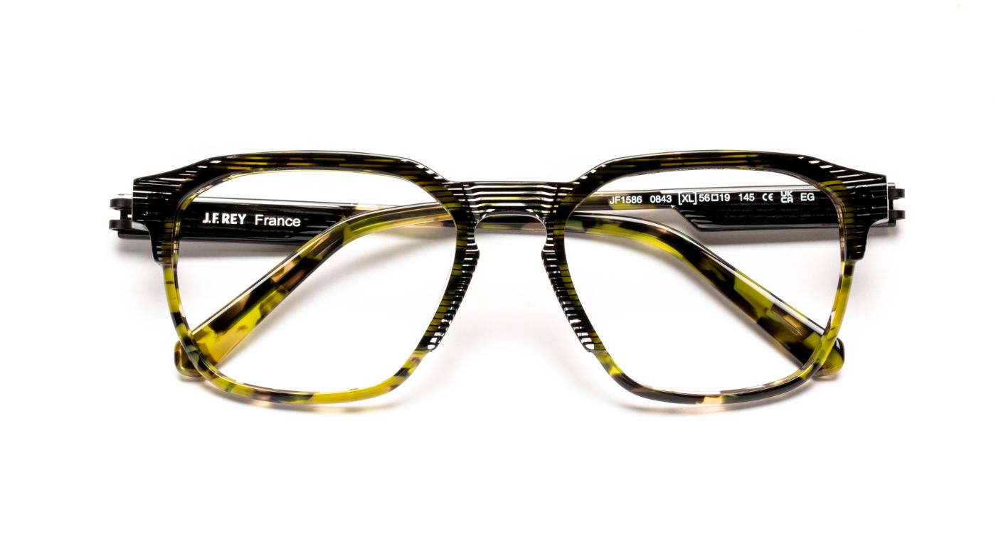 JF1586 C0843 Black/Green Graphic