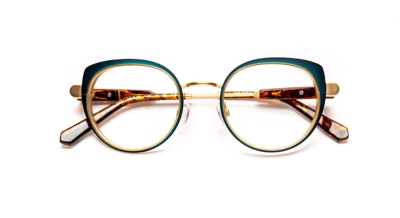 JF3113 C2655 Turquoise/Gold Matte