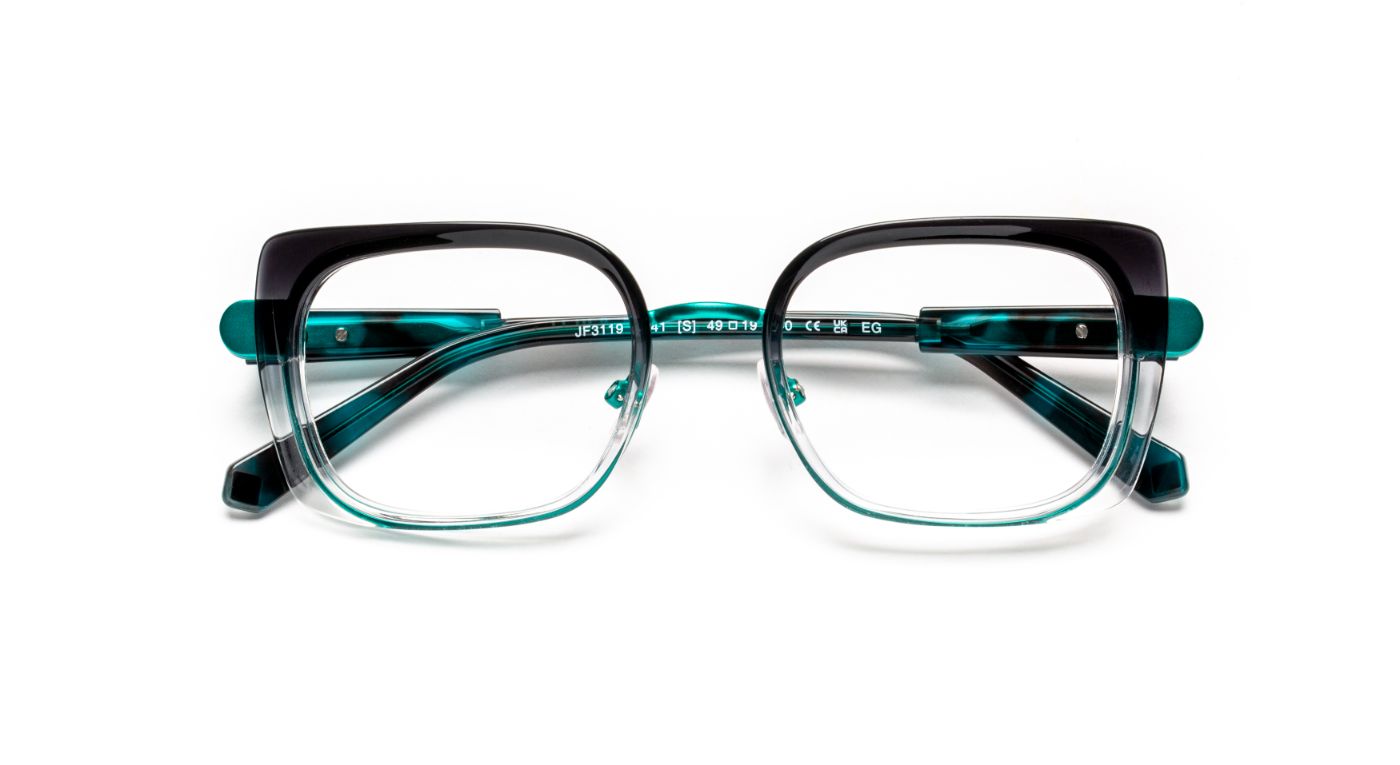 JF3119 C0841 Gradient Gray/Green/Tortoiseshell