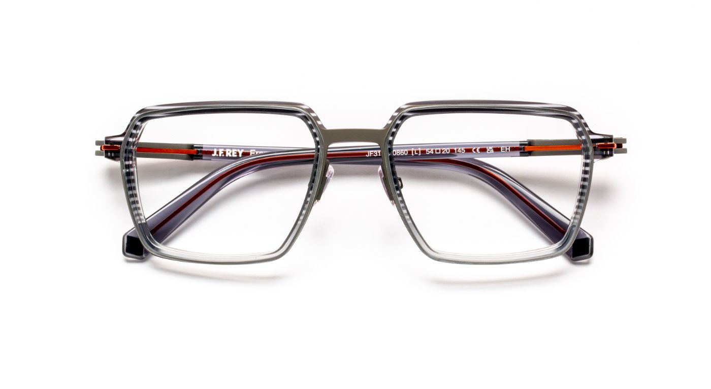 JF3135 C0860 Gradient Gray/Gunmetal/Orange