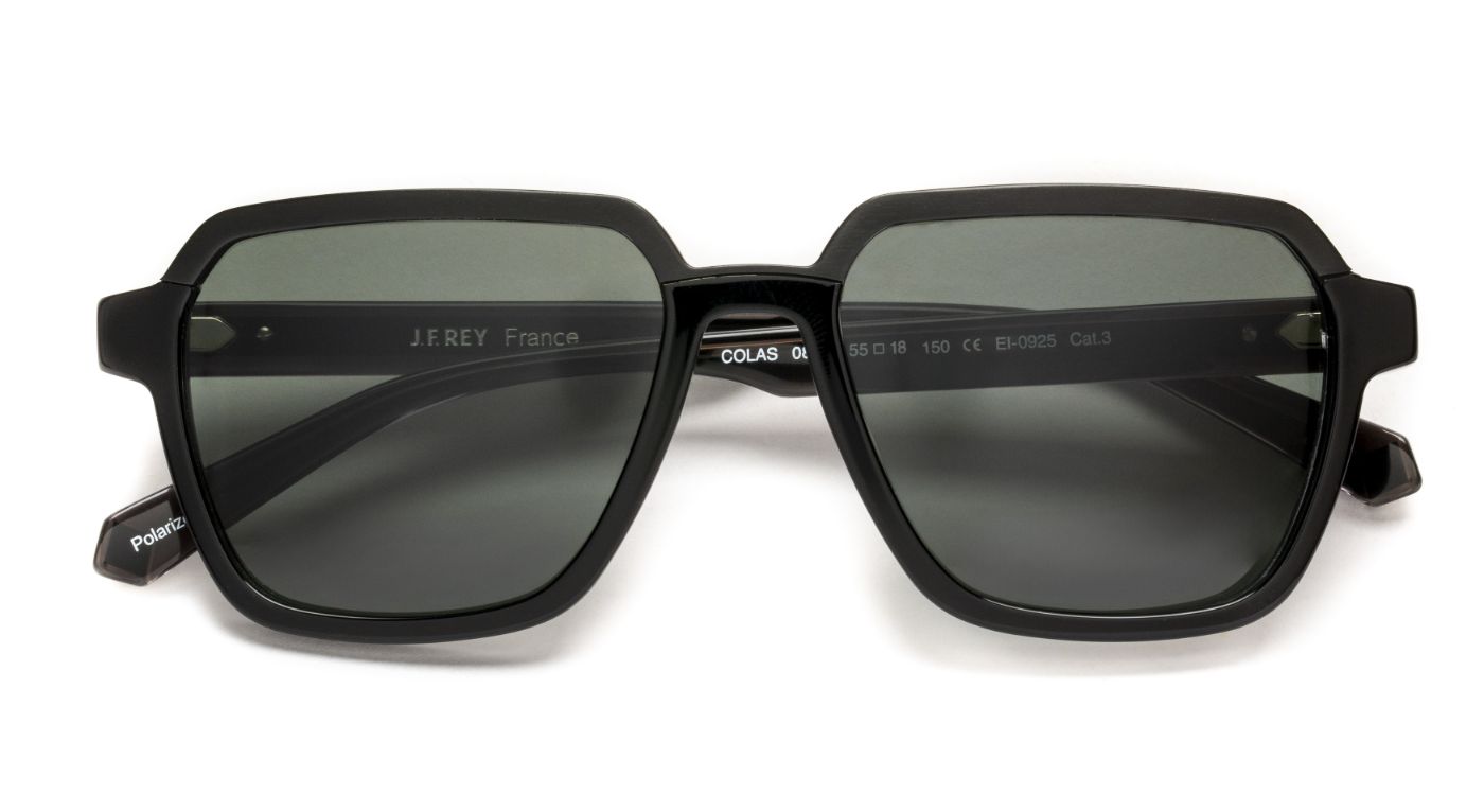 Colas C0808 Aluminium Black Brushed/Acetate Black/Gray Ar