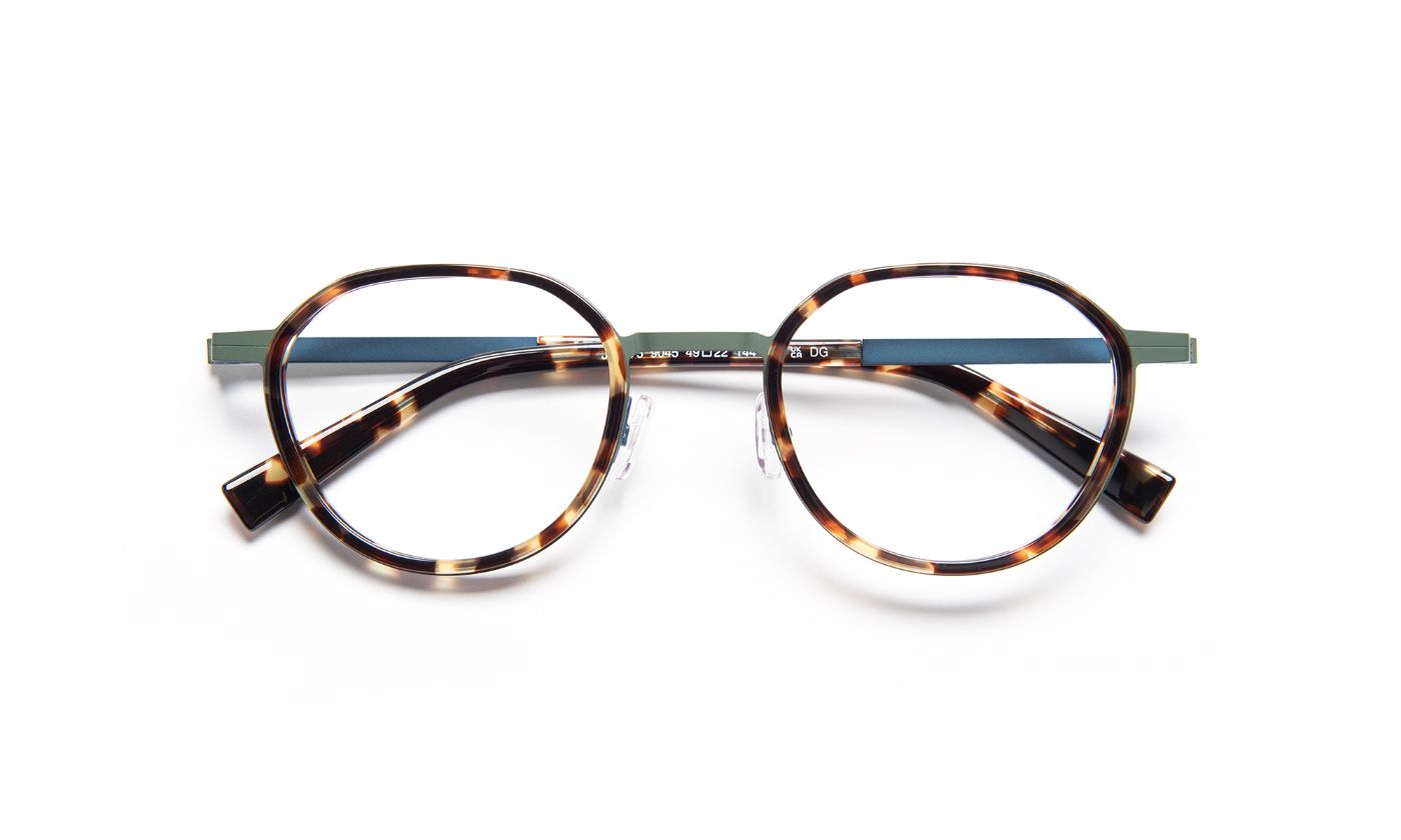 JF3075 C9045 Tortoiseshell/Green/Navy