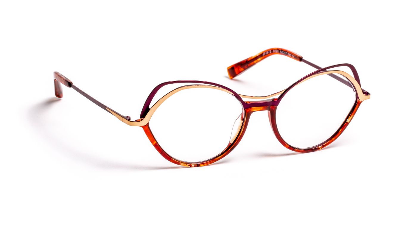 JF2973 C8090 Mesh Red/Plum/Gold