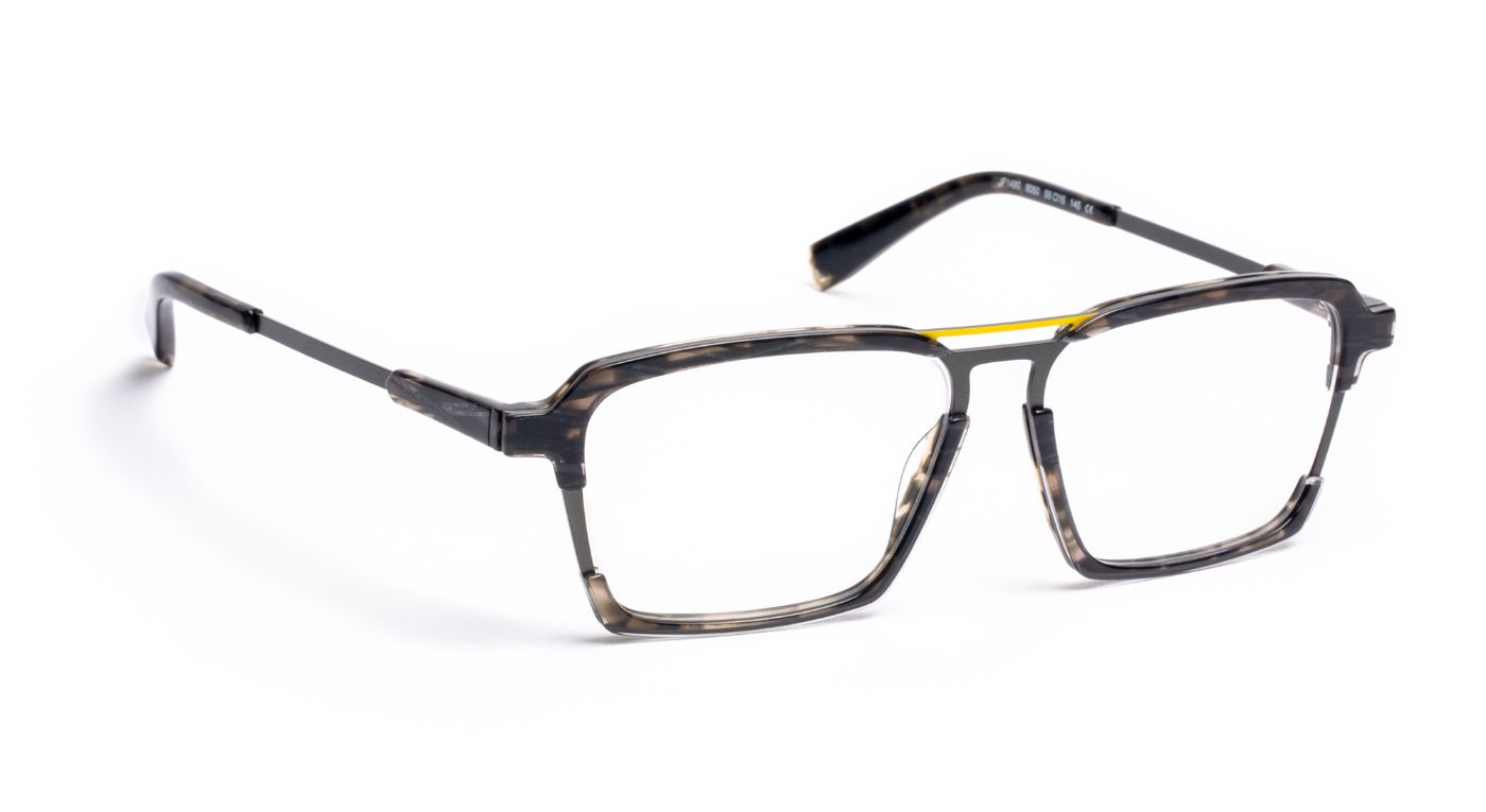 JF1490 C9050 Black Tortoiseshell/Gunmetal/Yellow