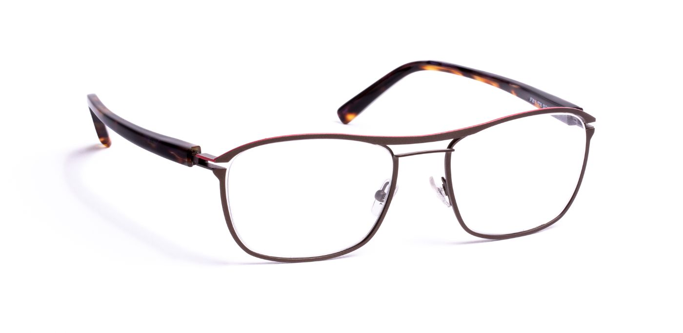 JF2816 C0730 Taupe/Red
