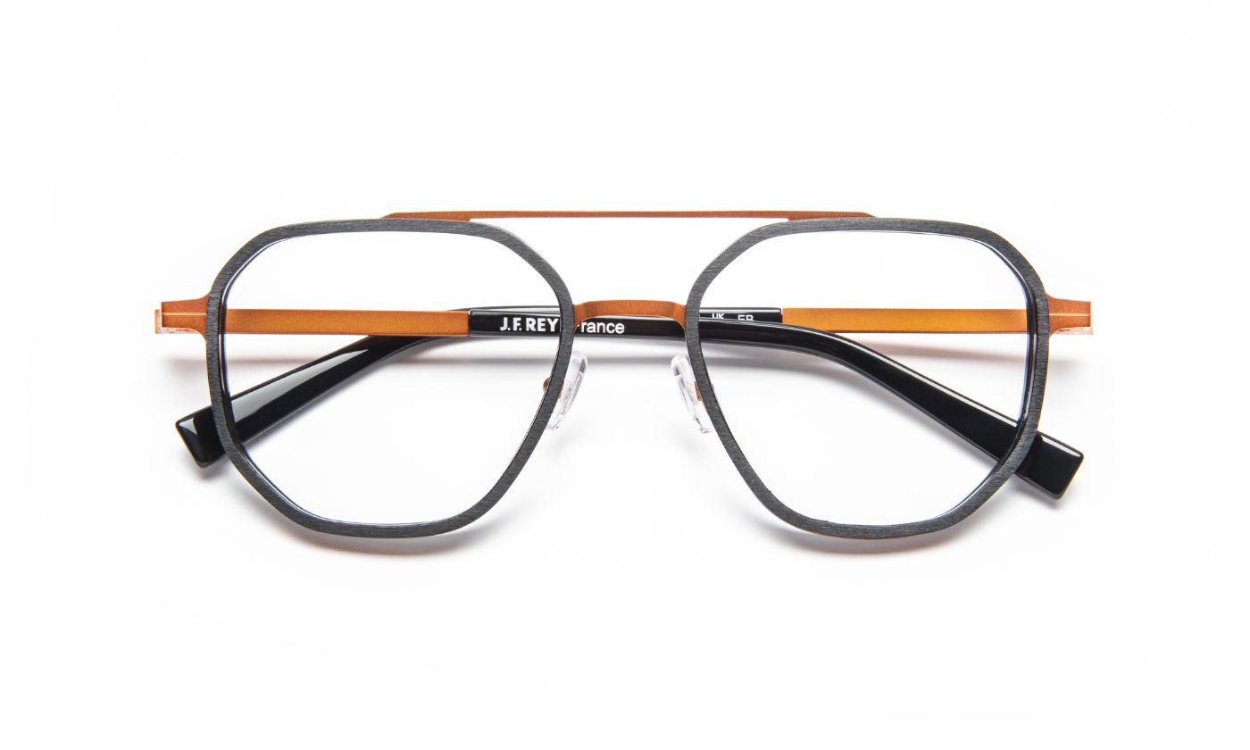 JF3104 C6008 Black Brushed/Orange