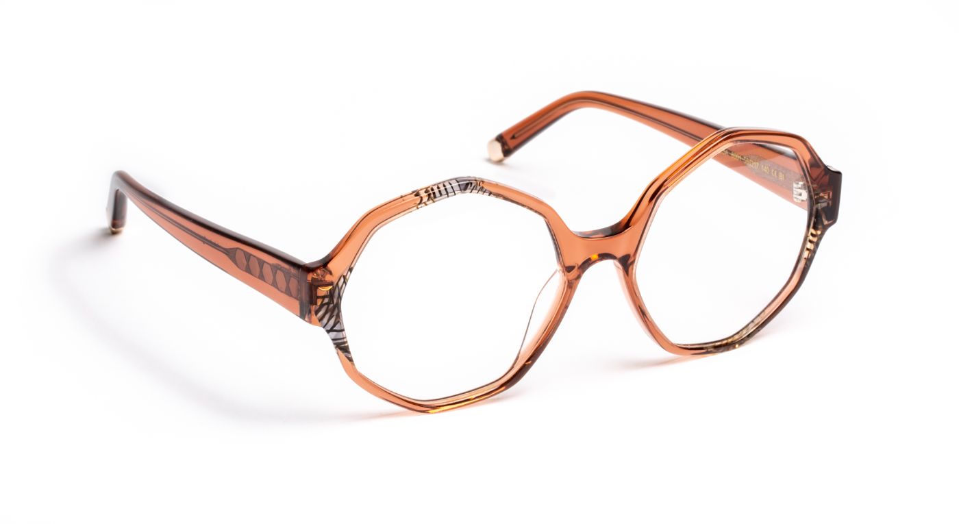 Teresa C8001 Pink Transparent/Gray