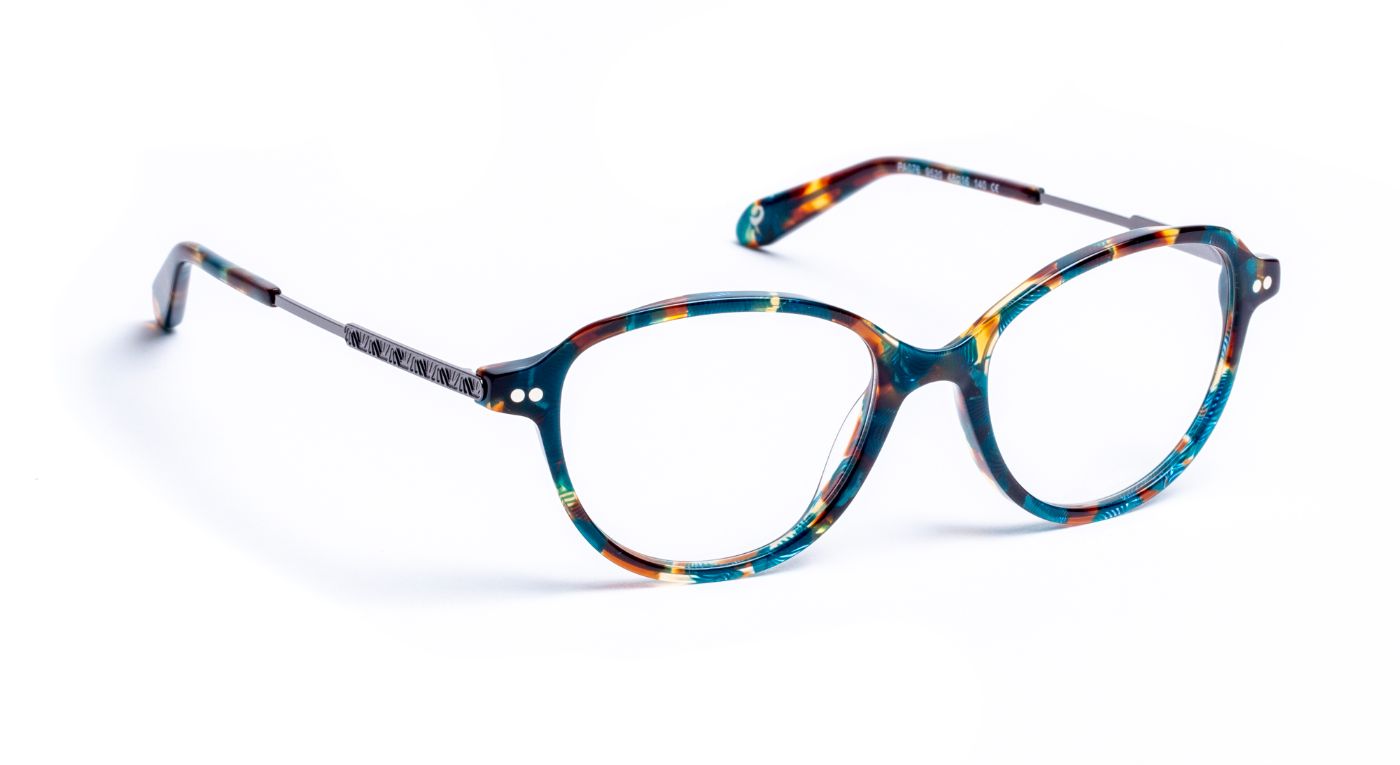 PA076 C9520 Blue Tortoiseshell/Gunmetal Shiny