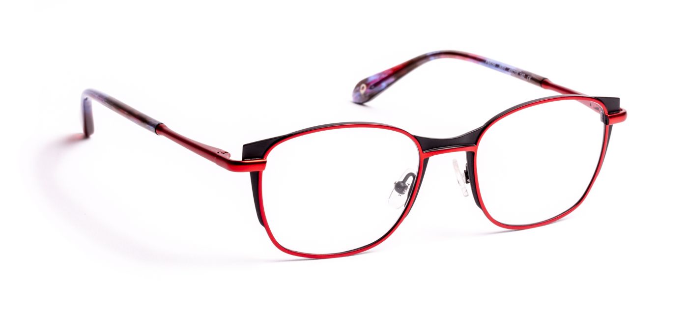 PM056 C3001 Red/Black Satin
