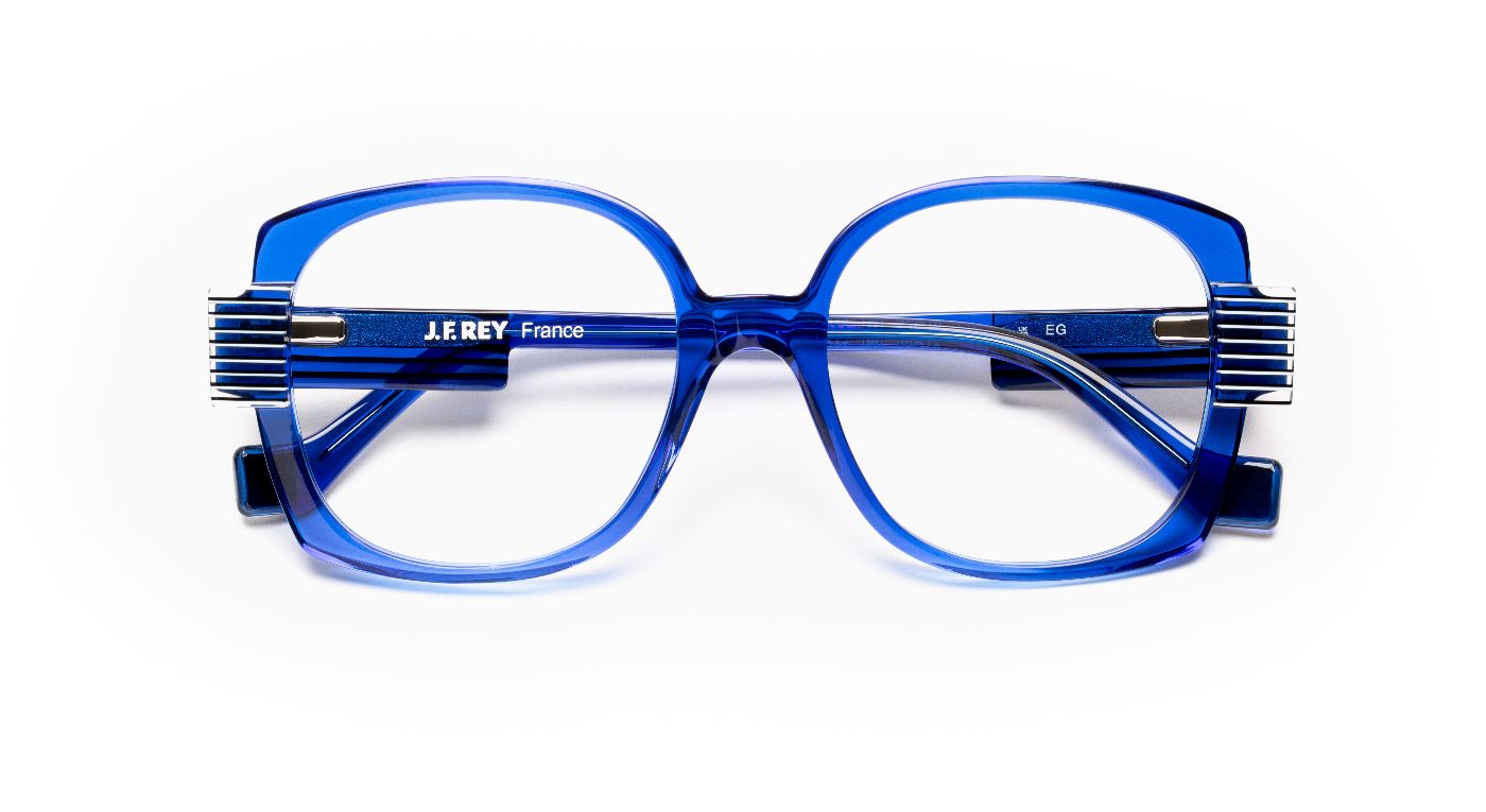 JF1585 C2014 Blue/White Black/Cristal Striped