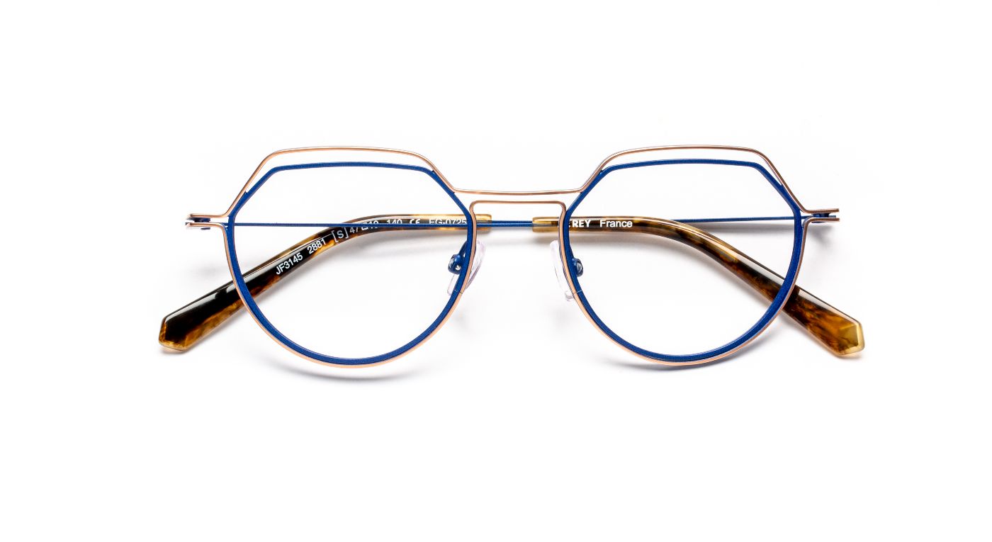 JF3145 C2881 Blue/Rose Gold