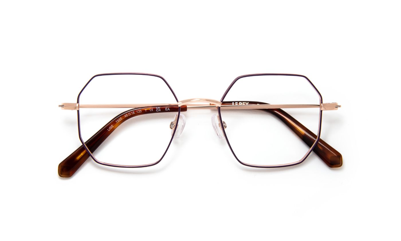Lise C7555 Plum/Rose Gold Shiny