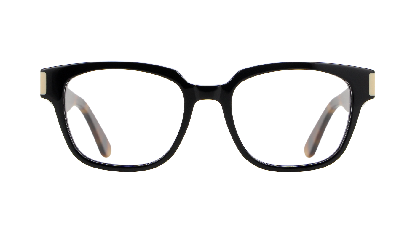 V1532 A131 Black/Solid Cream/Havana