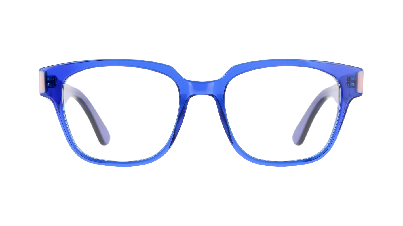 V1532 A184 Transparent Blue/Milky Pink