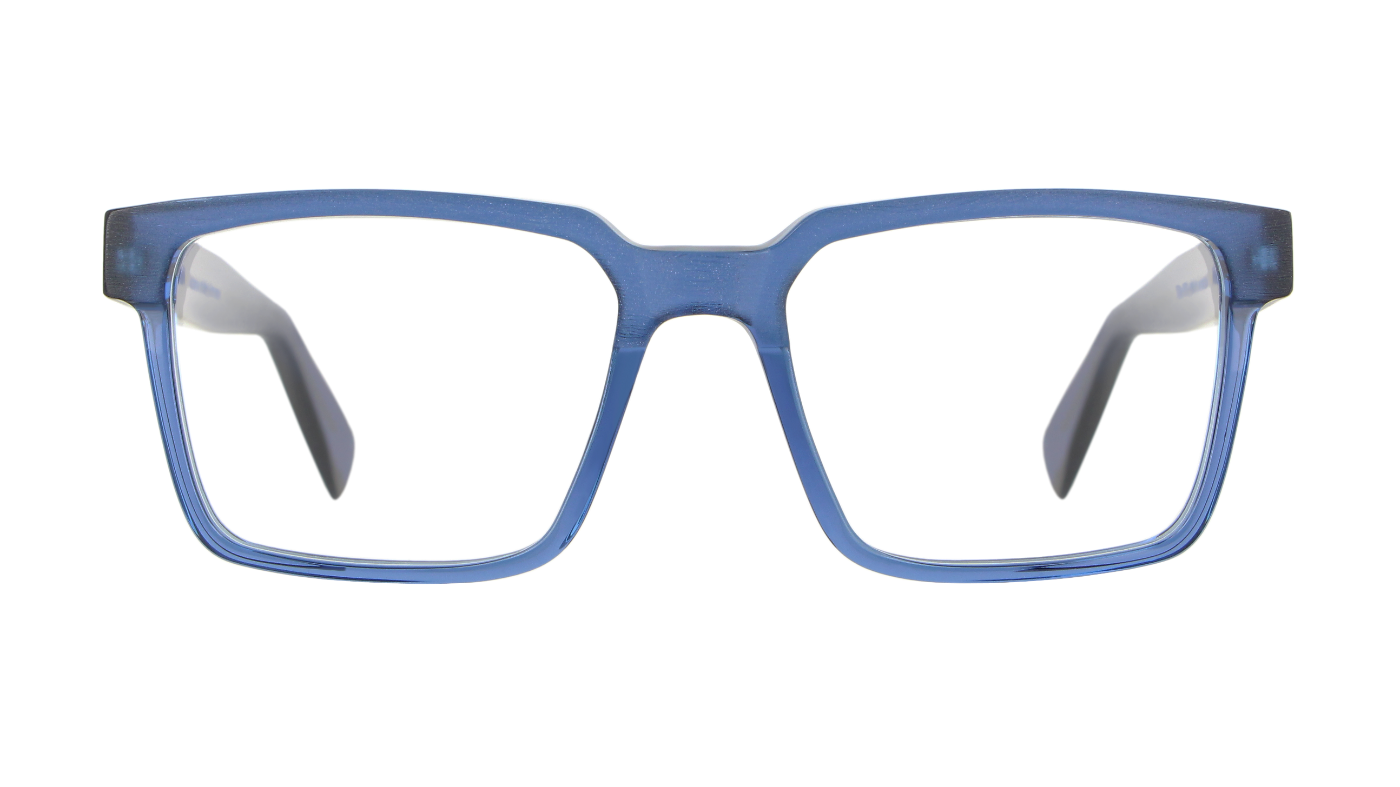 V2171 A204 Scratched Transparent Blue