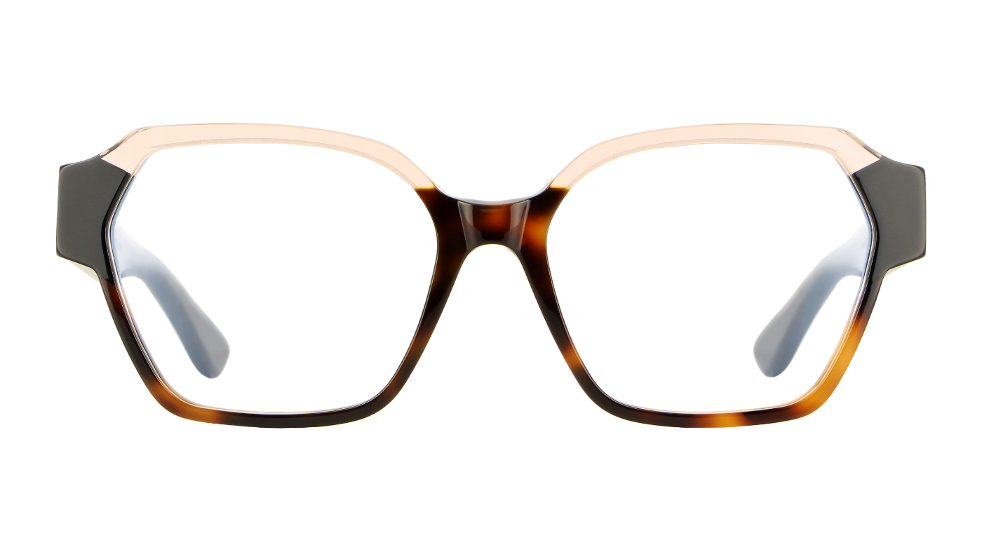 V3152 A586 Transparent Pink/Havana