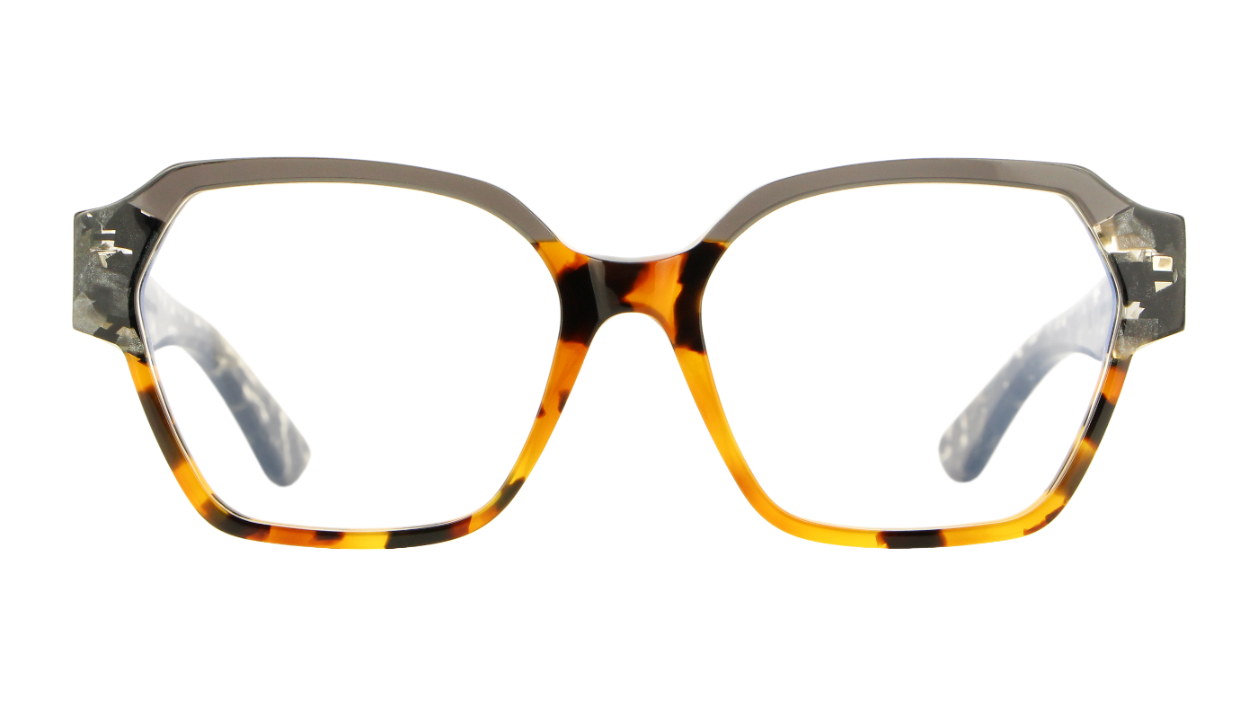 V3152 A576 Transparent Grey/Spotted Havana