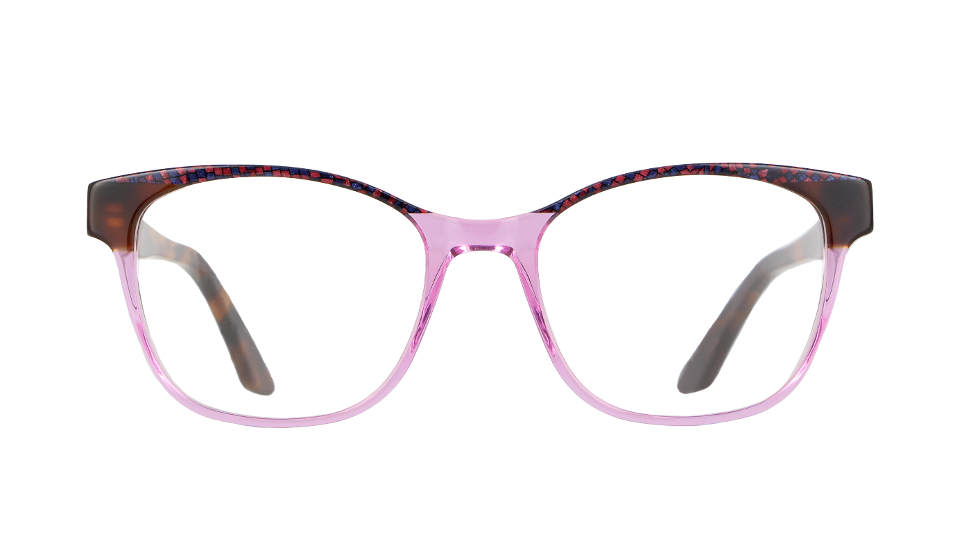 V1541 A405 Purple-Pink Pixel/Havana/Transparent Pink