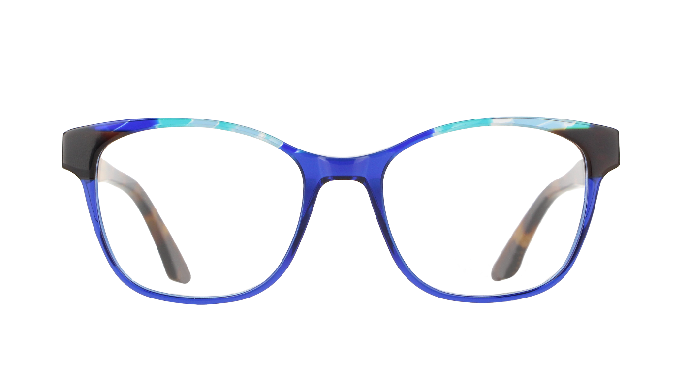 V1541 A474 Light Blue Macro/Havana/Transparent Blue