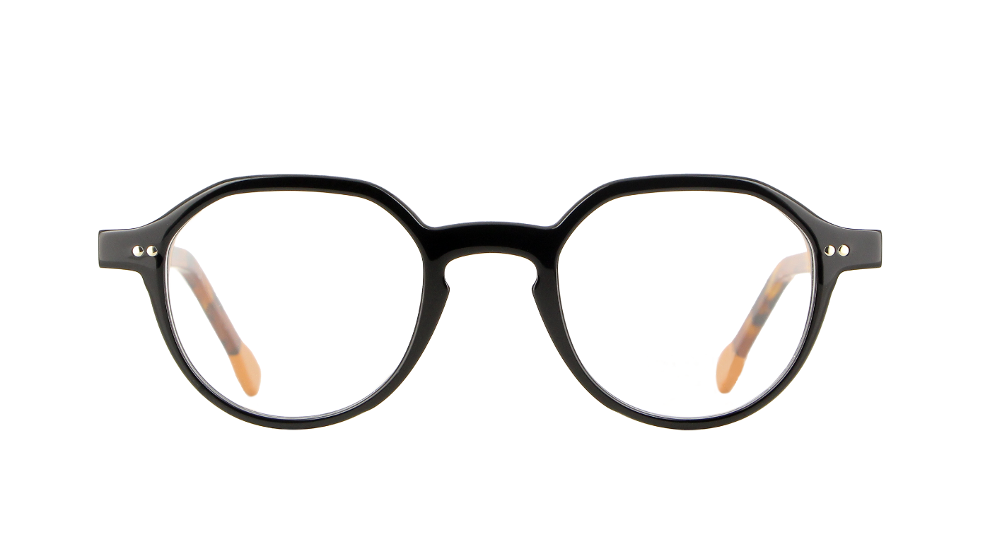 V3160 A531 Black With Mustard Yellows/Spotted Havana