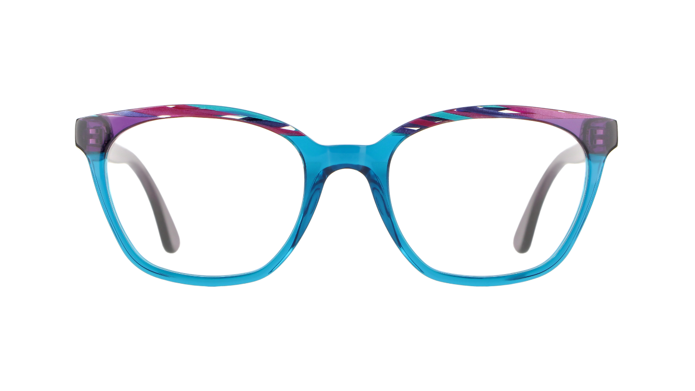 V1542 A559 Mixed Pattern Turquoise And Purple
