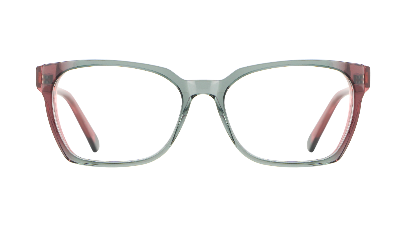 V1825 A287 Transparent Grey With Pinks/Transparent Pink