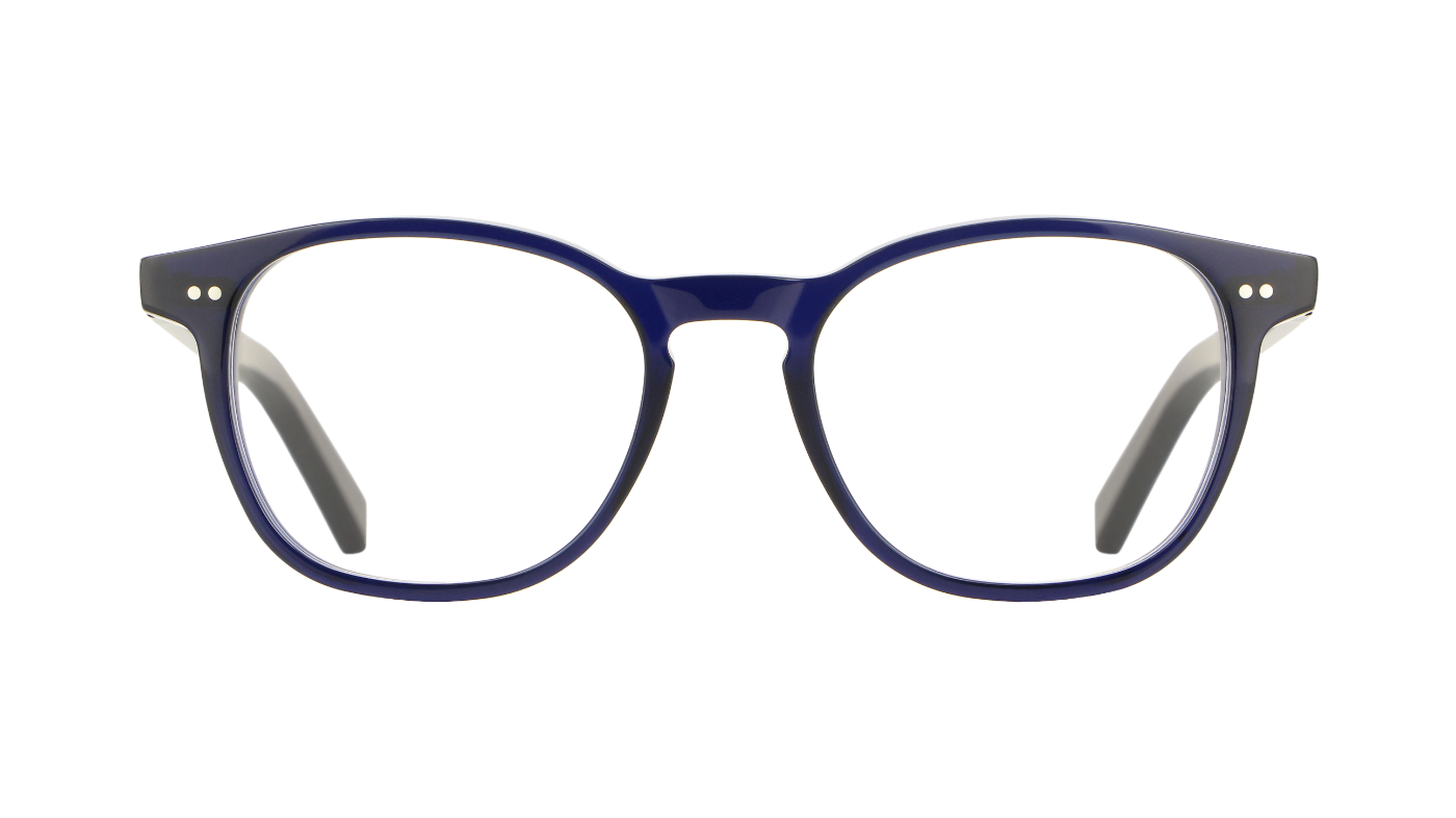 V2251 A34 Transparent Dark Blue/Havana